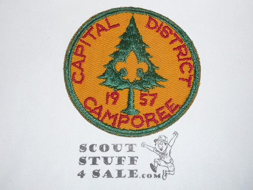 Capital District Camporee Patch, 1957