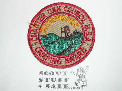 Charter Oak Council Pathfinder Camping Award Patch