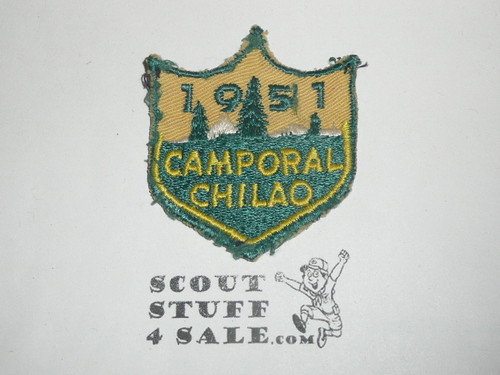 Chilao Flats Camporal Patch, 1951, sewn