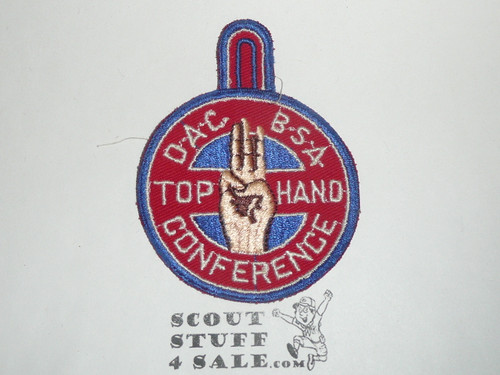 Detroit Area Council Top Hands Conference Patch