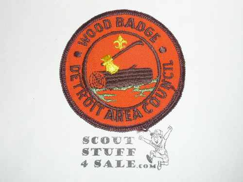 Detroit Area Council Wood Badge Patch