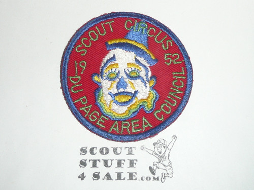 Du Page Area Council Scout Circus Patch, 1952
