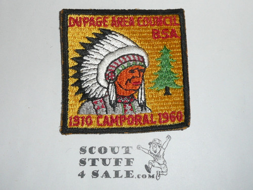 Du Page Area Council Camp-O-Ral Patch, 1960