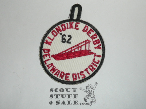 Delaware District Klondike Derby Patch, 1962