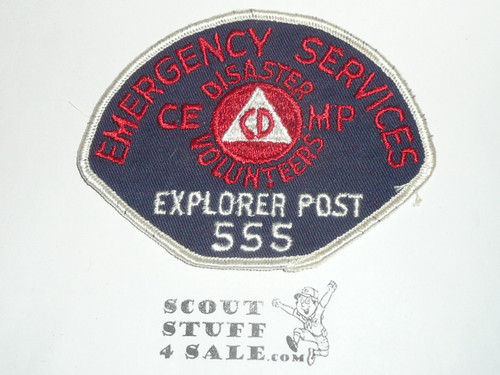 Emergency Services Explorer Post 555 Patch