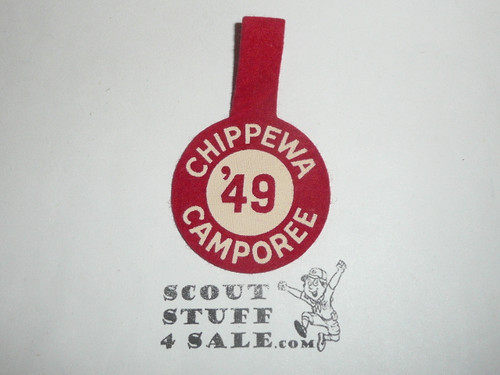 1949 Chippewa Council Camporee Felt Patch