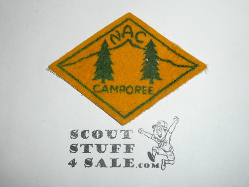Early 1950's Nevada Area Council  Camporee Felt Patch