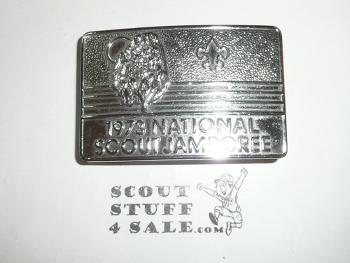 1973 National Jamboree Silver color Belt Buckle