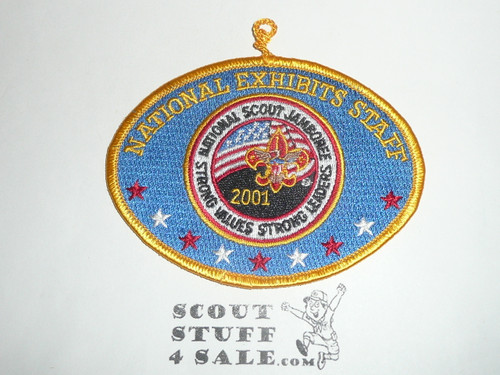 2001 National Jamboree National Exhibits Staff Patch