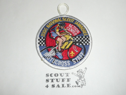 2005 National Jamboree Motocross Staff Patch