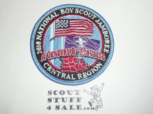 2010 National Jamboree Central Region Patch