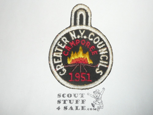 Greater New York Councils Camporee Patch, 1951