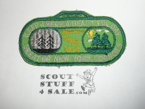 Greater New York Councils Project SOAR Patch, 1972