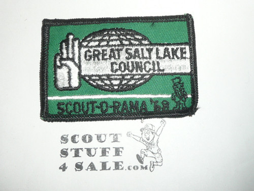 Great Salt Lake Council Scout-O-Rama Patch, 1958