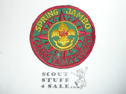 Grand Valley Council Spring Jamboree Patch, 1956