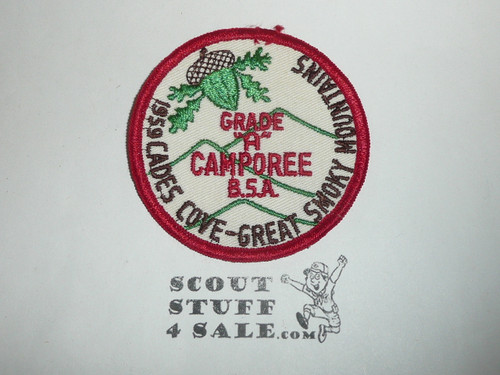 Great Smoky Mountain Council Camporee Patch, 1959