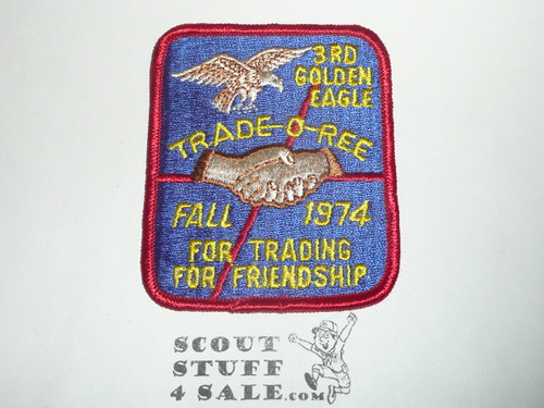 Golden Eagle Trade-O-Ree Patch, 1974