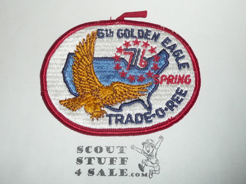 Golden Eagle Trade-O-Ree Patch, 1976