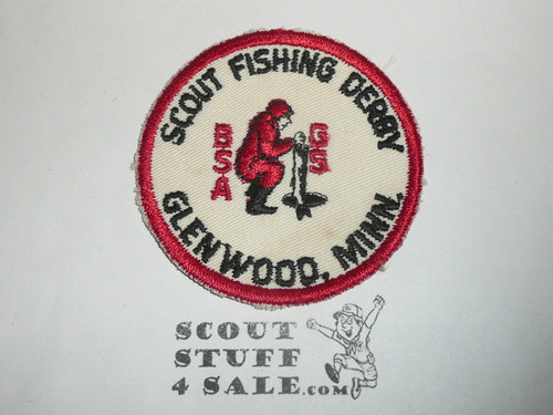 Scout Fishing Derby Patch, Glenwood Minnesota
