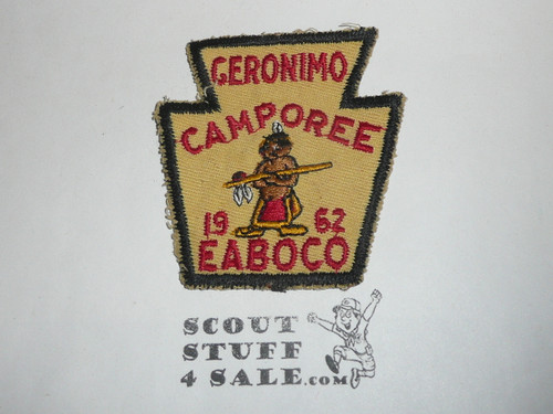 Geronimo EABOCO Camporee Patch, 1962
