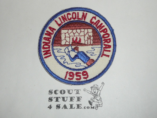 Indiana Lincoln Camporal Patch, 1959
