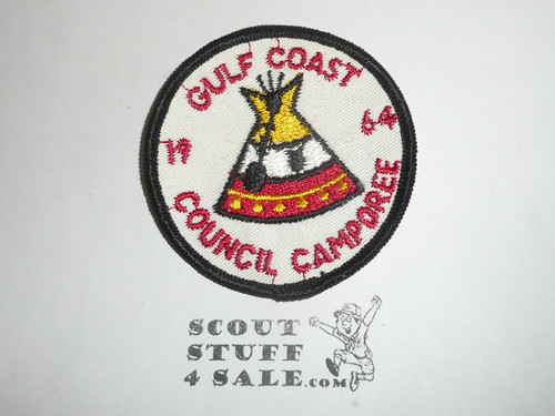 Gulf Coast Council Camporee Patch, 1964