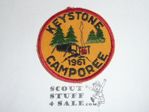 Keystone Area Council District Camporee Patch, 1961