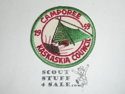 Kaskaskia Council Camporee Patch, 1959