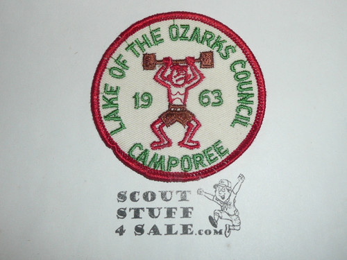 Lake of the Ozarks Council Camporee Patch, 1963