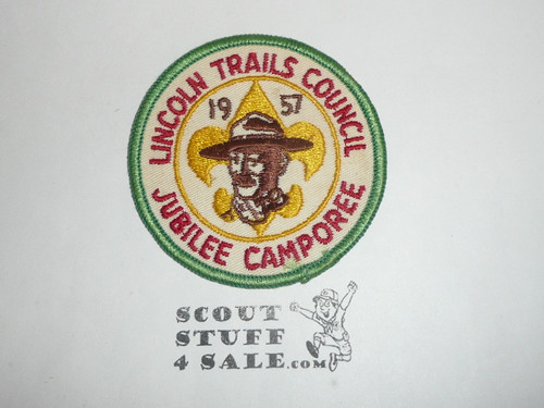 Lincoln Trails Council Camporee Patch, 1957