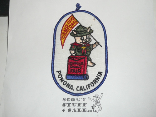 Los Angeles County Fair Boy Scout Camporal Patch, 1972