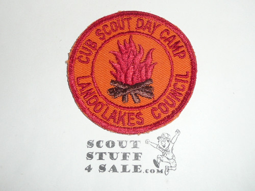 Land O'Lakes Council Cub Scout Day Camp Patch, 1960's