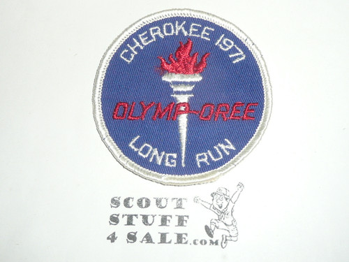Cherokee Long Run Olymp-oree Patch, 1971