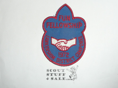 Lankershim District Camporee Patch, San Fernando Valley Council, 1972