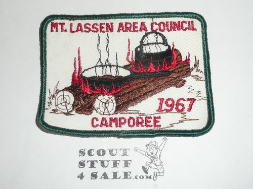 Mount Lassen Area Council Camporee Patch, 1967