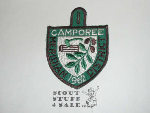 Meridian District Camporee Patch, 1962