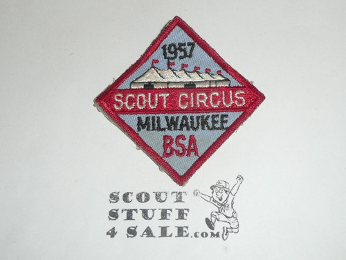 Milwaukee Scout Circus Patch, 1957