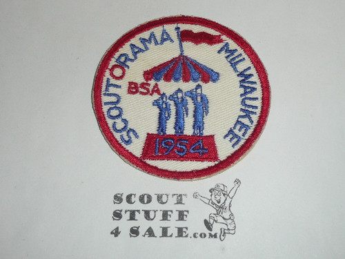 Milwaukee Scout-O-Rama Patch, 1954
