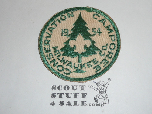 Milwaukee Council Conservation Camporee Patch, 1954