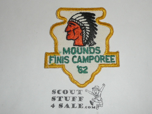 Mounds Finis Camporee Patch, 1962