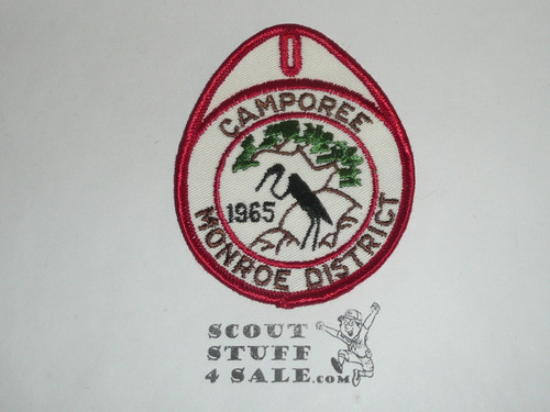 Monroe District Camporee Patch, 1965