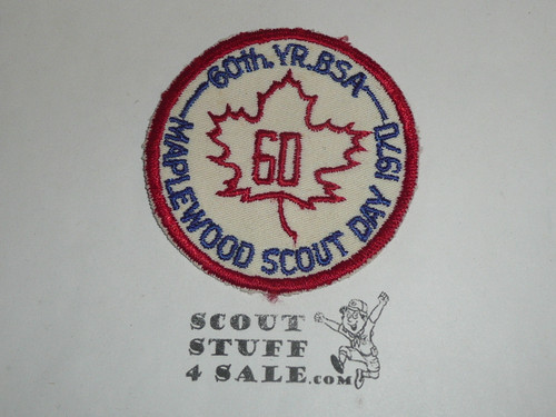 Maplewood Scout Day Patch, 1970