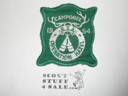 Operation Hazel Camporee Patch, 1954