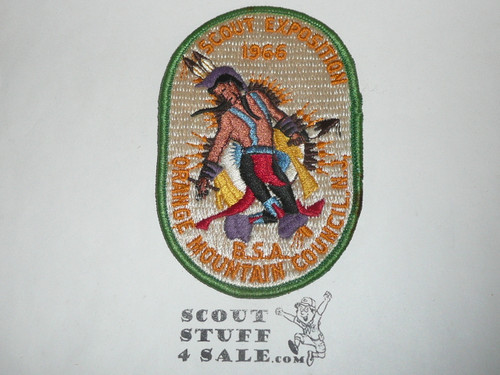 Orange Mountain Council Scout Exposition Patch, 1966