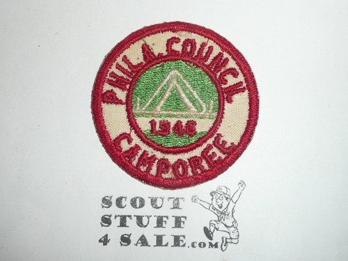 Philadelphia Council Camporee Patch, 1946