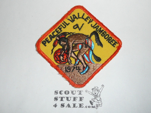 Peaceful Valley Jamboree Patch, 1974