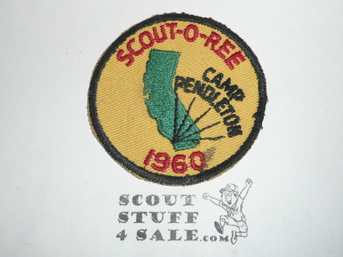 Camp Pendleton Scout-O-Ree Patch, 1960
