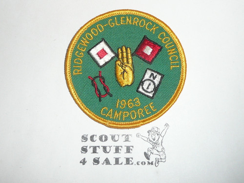 Ridgewood-Glenrock Council Camporee Patch, 1963