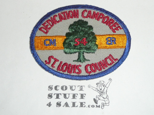 Saint Louis Council Camporee Patch, 1954