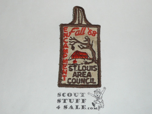 Saint Louis Area Council Fall Encampment Patch, 1968